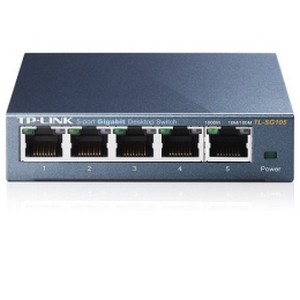 TP-Link TL-SG105 Switch Gigabit 5 Porte 10/100/1000 Mbit/s Metal